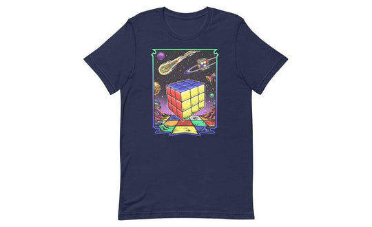 Rubik's Cube in Space - Rubik's Cube Shirt | SpeedCubeShop