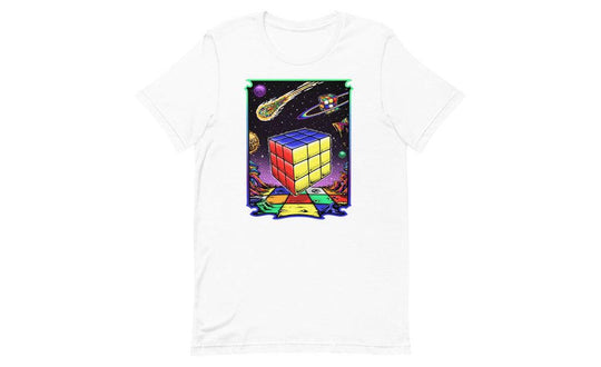 Rubik's Cube in Space - Rubik's Cube Shirt | SpeedCubeShop