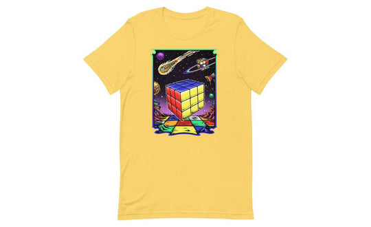 Rubik's Cube in Space - Rubik's Cube Shirt | SpeedCubeShop