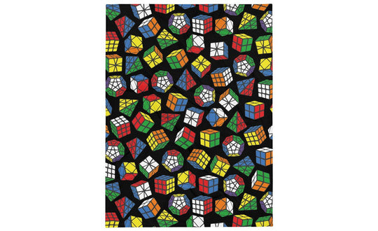 Rubik's Twisty Puzzle Throw Blanket | SpeedCubeShop