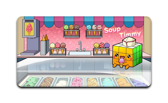 Soup Timmy Ice Cream Mini Mat | SpeedCubeShop