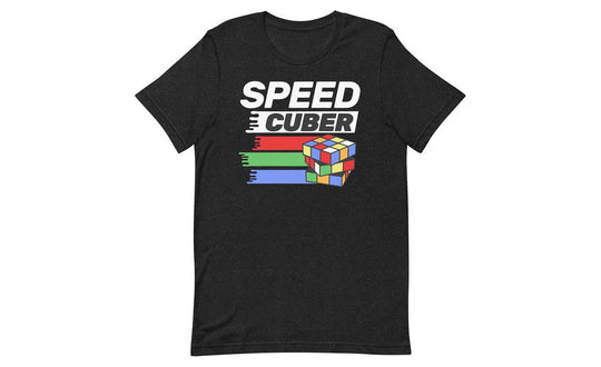 Speedcuber (Dark) - Rubik's Cube Shirt | SpeedCubeShop