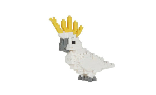 Sulphur-Crested Cockatoo Nanoblock | SpeedCubeShop