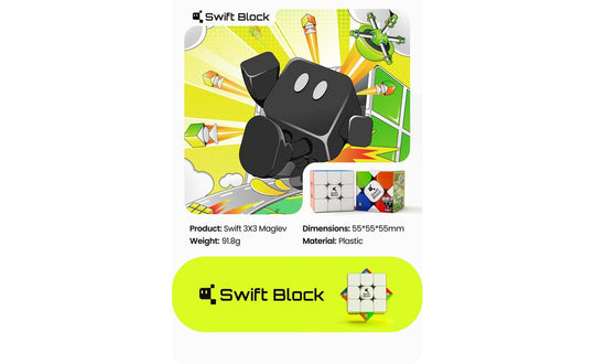 Swift Block 355S 3x3 (Magnetic, MagLev)