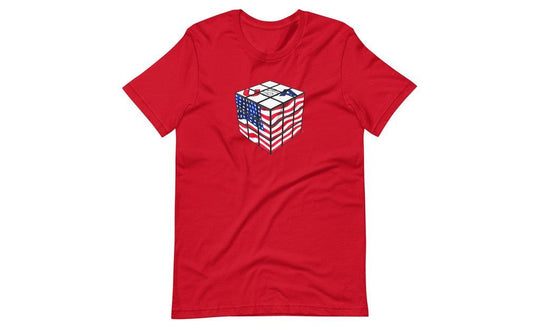 USA Cube - Rubik's Cube Shirt | SpeedCubeShop