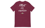 Vintage Strive for Greatness Double-Sided Shirt | SpeedCubeShop