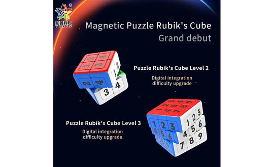 YuXin Digital Puzzle Cube 3x3 | SpeedCubeShop