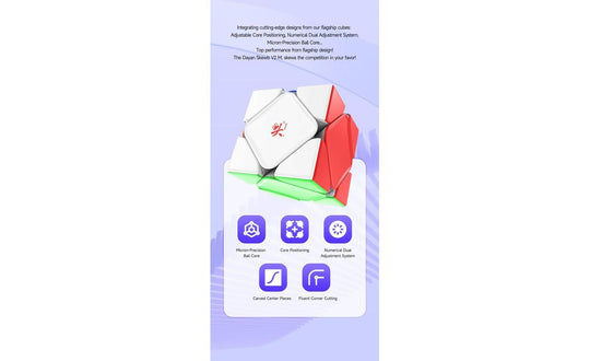 DaYan Skewb V2 (Magnetic, Ball-Core) | SpeedCubeShop