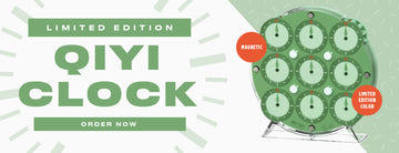 qiyi-clock-2025-limited-edition-green-desktop-order-now | SpeedCubeShop
