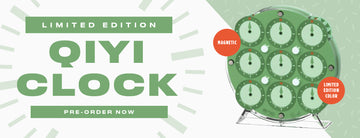 qiyi-clock-2025-limited-edition-green-desktop | SpeedCubeShop