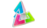 QiYi Pyraminx Duo (Tiled) - Icy Amber | SpeedCubeShop