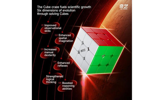 QiYi Warrior M 3x3 (Magnetic, UV Coated) | SpeedCubeShop