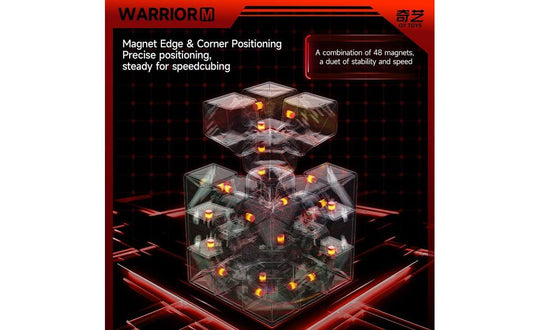 QiYi Warrior M 3x3 (Magnetic, UV Coated) | SpeedCubeShop