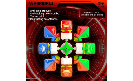 QiYi Warrior M 3x3 (Magnetic, UV Coated) | SpeedCubeShop