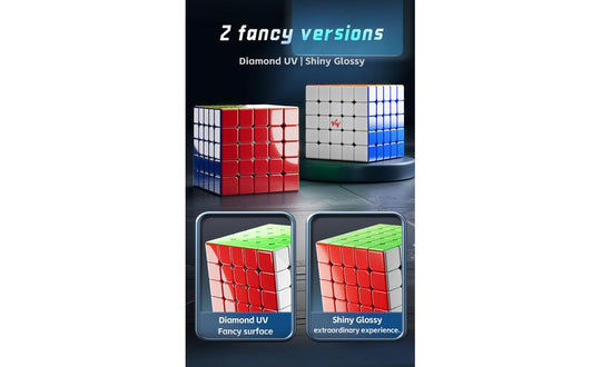 VIN Cube 5x5 (Magnetic, Ball-Core, UV Coated) | SpeedCubeShop