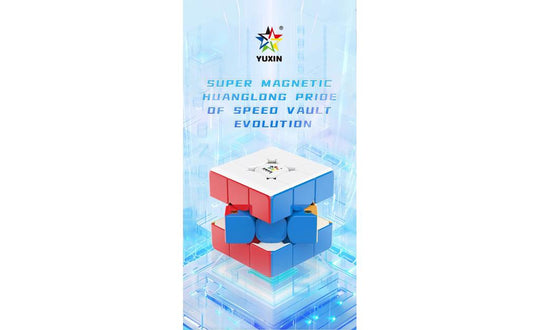 YuXin HuangLong 3x3 V2 (Magnetic, MagLev, Ball-Core) | SpeedCubeShop