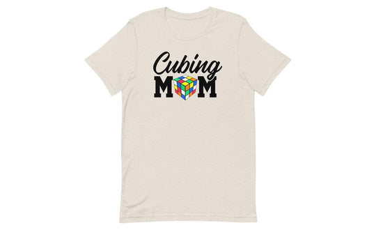 Cubing Mom (Light) - Rubik's Cube Shirt | SpeedCubeShop