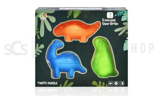 Fanxin Dinosaur Twisty Puzzles Bundle | SpeedCubeShop