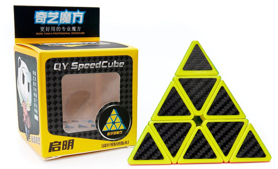 QiYi Pyraminx (Carbon Fiber) | SpeedCubeShop