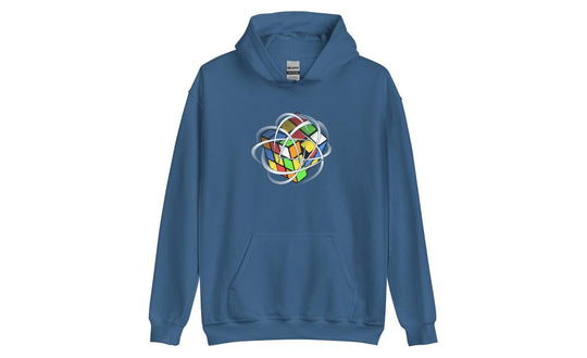 Speed Cube (Dark) - Rubik's Cube Hoodie | SpeedCubeShop