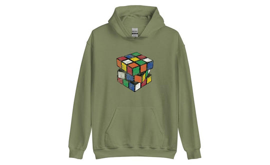 Vintage Cube - Rubik's Cube Hoodie | SpeedCubeShop