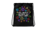 Yes, I Really Do Need All These Cubes - Rubik's Cube Drawstring Bag | SpeedCubeShop